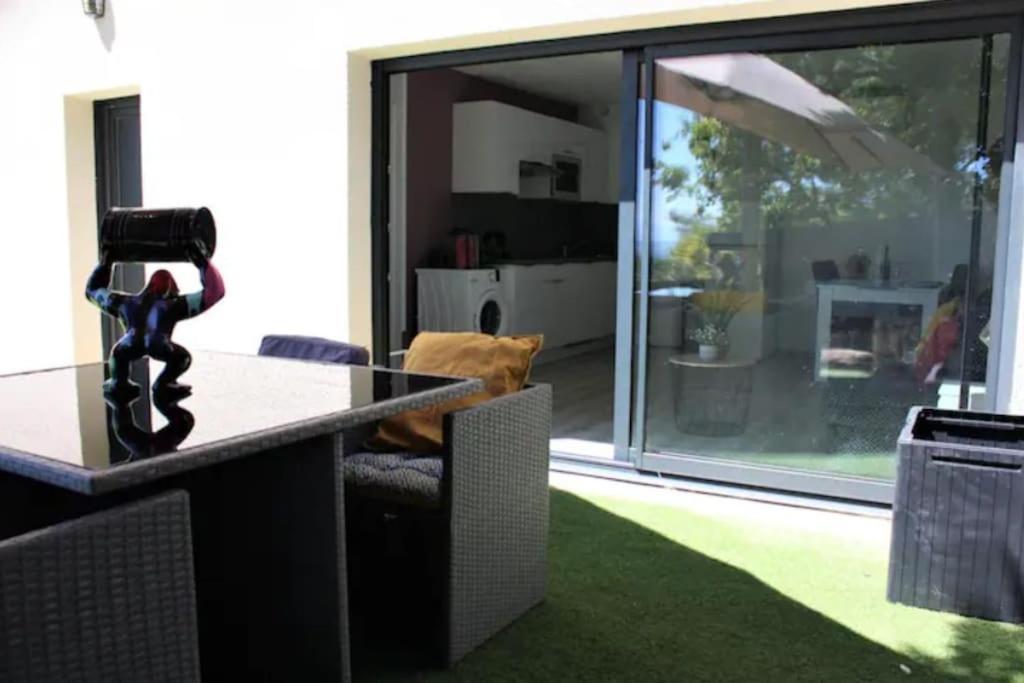 Appartement Tout Equipe En Rez-De-Jardin Entre Gard Et Ardeche Saint-Julien-de-Peyrolas Bagian luar foto
