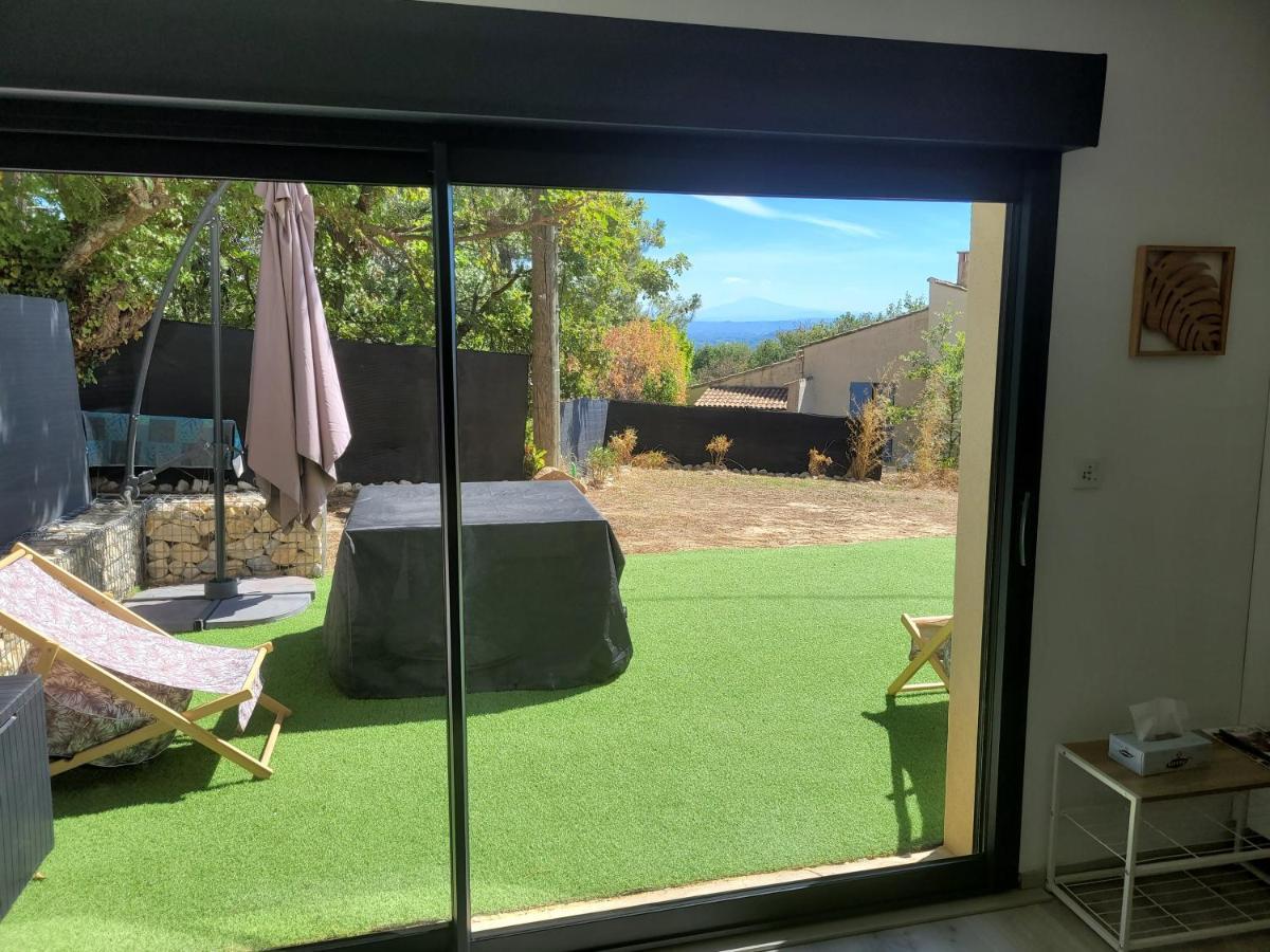 Appartement Tout Equipe En Rez-De-Jardin Entre Gard Et Ardeche Saint-Julien-de-Peyrolas Bagian luar foto